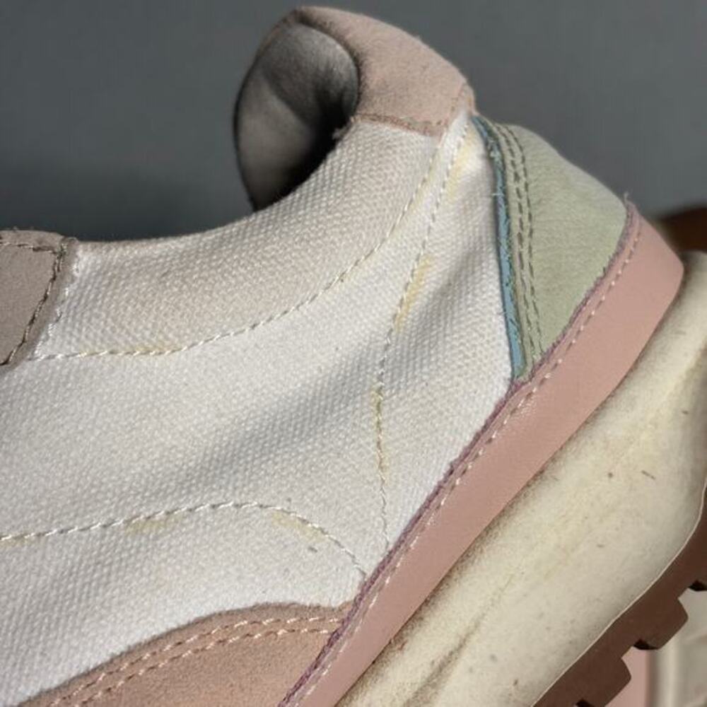 Madewell Kickoff Trainer Sneakers‎ in Neutral Colorblock Leather Women's - Picture 11 of 14